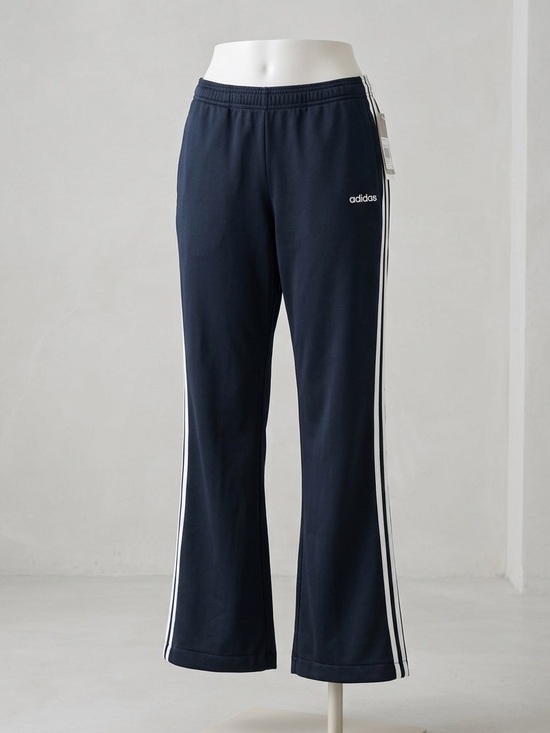adidas Pants - Vintage Adidas Black Track Pants / Sweatpants - Size L (Excellent Condition)